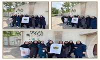 گرامیداشت هفته ملی سلامت در مرکز آموزشی درمانی شهید مدنی