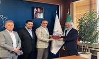 دیدار ریاست ،مدیریت و معاون آموزشی مرکز آموزشی در مانی شهید مدنی از شهردار خیر جناب آقای دکتر کیانی