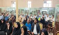مراسم تجدید بیعت با شهدا در امامزاده محمدکرج  برگزار شد