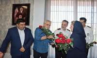 روز آتش نشانی و تقدیر کادر درمان  مرکز آموزشی درمانی شهید مدنی  از فداکاریهای آتش نشانان